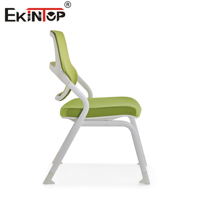 Ofis Binası için Katlanabilir Modern Yeşil Ağ Eğitim Sandalyesi