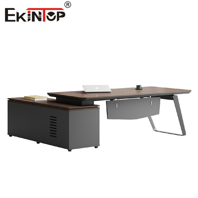 Özelleştirilebilir Saklama Dolabı ile Modern Stil Tasarım Ofis Masası