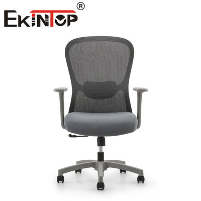 Toptan Konforlu Döner Bilgisayar Modern Kumaş Ergonomik Ofis Sandalyesi Mesh Görev Sandalyesi