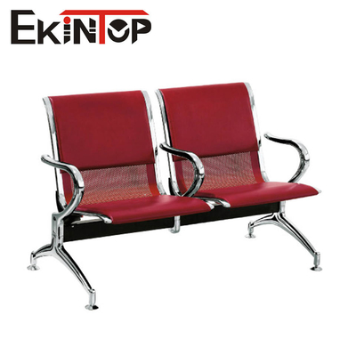 Çelik Çerçeve 2 Kişilik Bekleme Koltuğu Dayanıklı Rahat Salon Bekleme Odası
