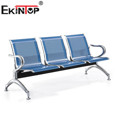 PVC Yastık Bekleme Koltuğu 3 Kişilik Rahat Tren İstasyonu ODM İçin