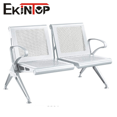 Hastane OEM ODM için 2 Koltuk Bekleme Koltuğu Çelik Sentetik Deri Malzeme