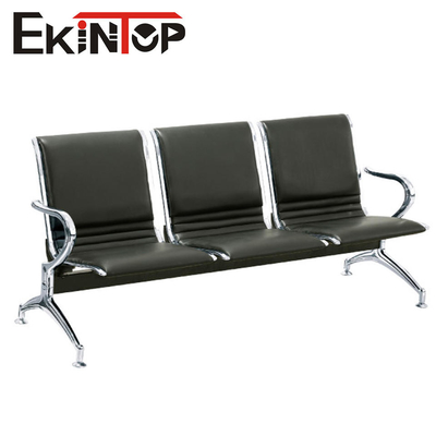Bekleme Odası Hastane 3 Kişilik ODM için Modern Dayanıklı Çelik Sandalye