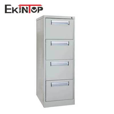 Soğuk Haddelenmiş Çelik 4 Çekmeceli Ofis Dolabı, Metal Dosya Dolabı Kokusuz OEM