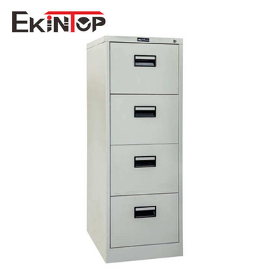 Soğuk Haddelenmiş Çelik 4 Çekmeceli Ofis Dolabı, Metal Dosya Dolabı Kokusuz OEM