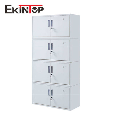 Soğuk Haddelenmiş Çelik 4 Çekmeceli Ofis Dolabı, Metal Dosya Dolabı Kokusuz OEM
