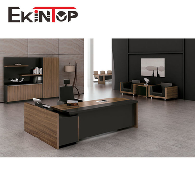 Modern Ahşap Melamin Masa L Şekilli 2400mm×1850mm×750mm ODM