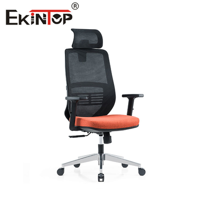 Sabit Kolçaklı Rahat Ergonomik Yönetici Koltuğu Modern Lüks Stil