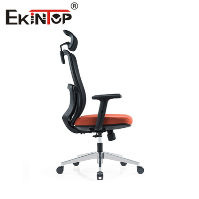 Sabit Kolçaklı Rahat Ergonomik Yönetici Koltuğu Modern Lüks Stil