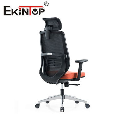 Sabit Kolçaklı Rahat Ergonomik Yönetici Koltuğu Modern Lüks Stil
