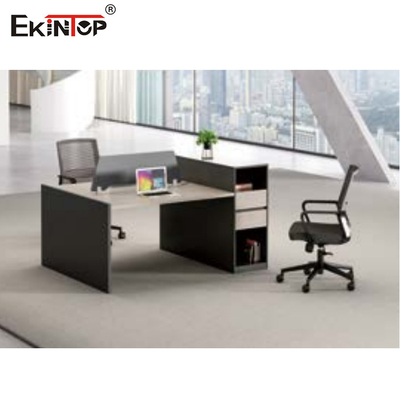 Ahşap Hücreler ve İş İstasyonları, 2 Kişilik Modern Bilgisayar Masası