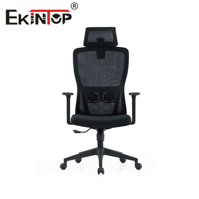 3D Ayarlanabilir Kolçaklı Yüksek Geri ofis işleri Ergonomik Sandalye Döner