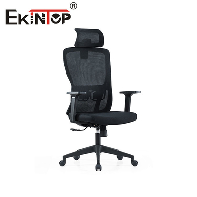3D Ayarlanabilir Kolçaklı Yüksek Geri ofis işleri Ergonomik Sandalye Döner