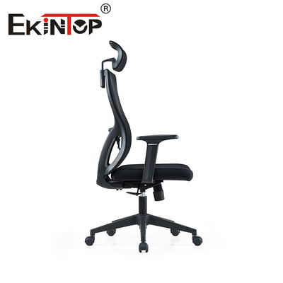 3D Ayarlanabilir Kolçaklı Yüksek Geri ofis işleri Ergonomik Sandalye Döner