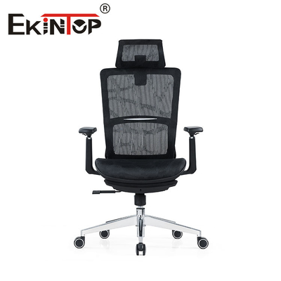 Naylon Malzemeli Siyah Tam Mesh Ergonomik Döner Ofis Koltuğu
