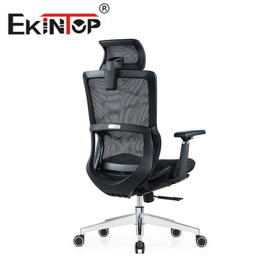 Naylon Malzemeli Siyah Tam Mesh Ergonomik Döner Ofis Koltuğu