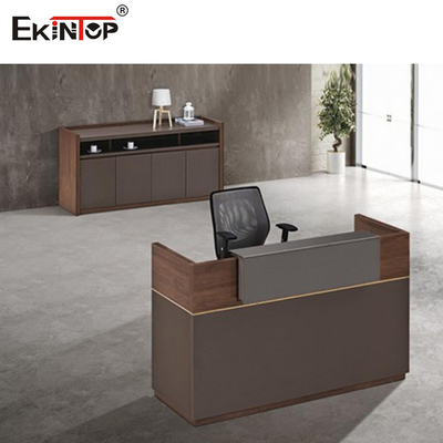 Melamin Pano Eşsiz Ofis Masası Yönetici Klasik Stil SGS Sertifikalı