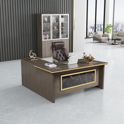 Lüks Sekreter Ofis Masası Apartman Okulu Otel ODM OEM için Modern Stil