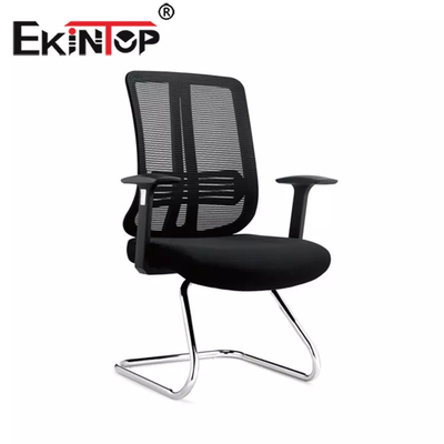 Konferans Toplantı Odası için Sabit Kol Ergonomik Katlanır Ofis Koltuğu