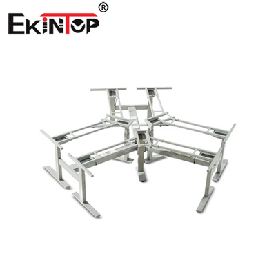 L Şekli Ergonomik Ayakta İş İstasyonu Elektrikli Ayarlanabilir ODM