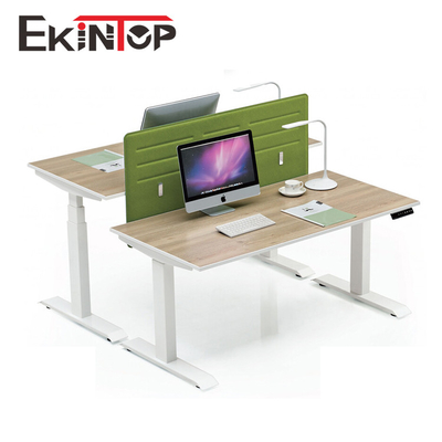 Motorlu Ofis Ergonomik Masa, Ofis Masası Ayarlanabilir Yükseklik Çok Amaçlı