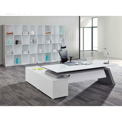 CEO Boss Çalışma Çalışma Ofisi için Ekintop Yönetici Modern Stil Masası