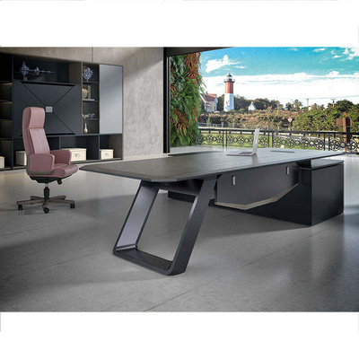 Yönetici Müdürü SGS Sertifikalı MDF Boyama Ahşap Modern Stil Masası