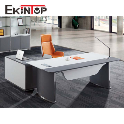 Modern Yönetici Bilgisayar Masası, Ofis Mobilyaları Yazı Masası 2400x2055x750mm