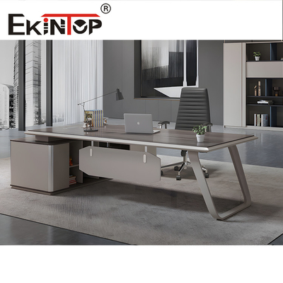 Modern Stil Çalışma Masası Gaz Destekli Kitaplıklı Kaldırma Mekanizması