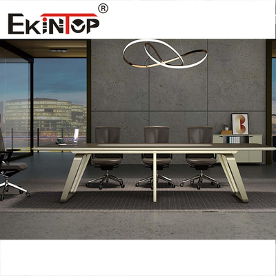Ceviz 4m 5m 10 Kişilik Ofis Konferans Masası Toplantı Odası