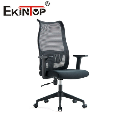 Ayarlanabilir Ergonomik Hasır Sandalye Yönetici Bilgisayarı Döner Ofis Koltuğu