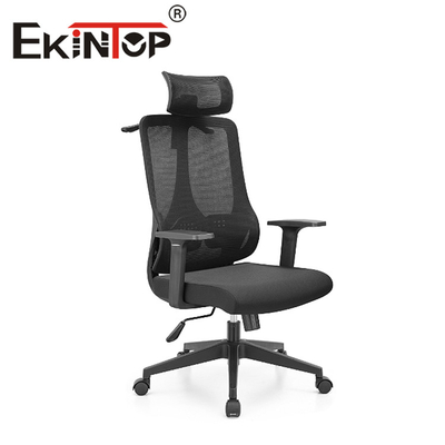 Kafalıklı Siyah Yüksek Geri Ergonomik Yüksek Geri Mesh Ofis Koltuğu
