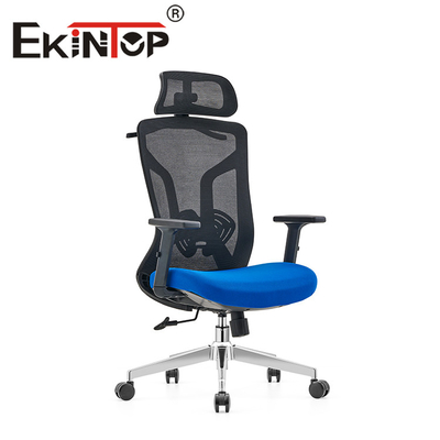 Modern Ergonomik Döner Kumaş Hasır Sandalye Ofis Döner Recliner