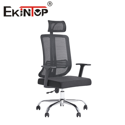 Ofis Yüksek Geri Yönetici Hasır Koltuğu Farklı Fonksiyonlara Sahip 360 Döner Ergonomi