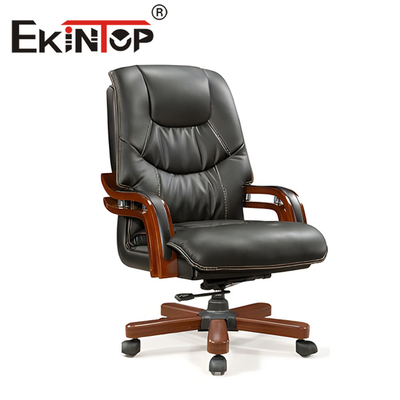 Ergonomik Yönetici Patron Koltuğu Lüks Rahat Deri Ofis Koltuğu