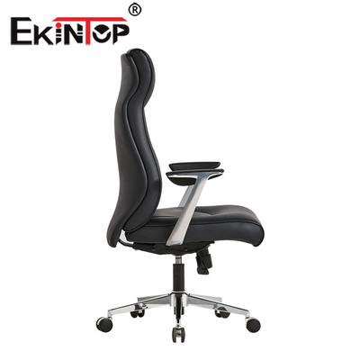 Lüks Ofis Deri Sandalye PU Döner Ergonomik Yönetici Koltuğu Üreticisi OEM