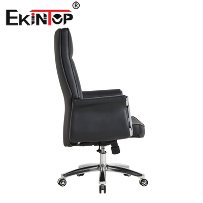 Ayarlanabilir PU Deri Döner Ofis Koltukları Rahat Ergonomik Yönetici Koltuğu