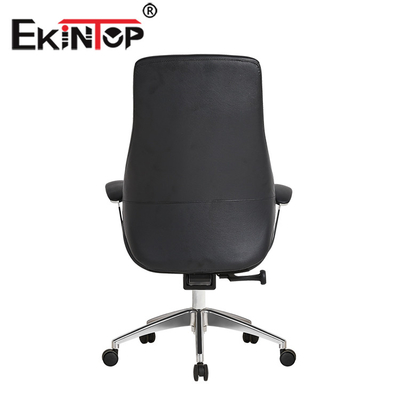 Çin Üretici Rahat Deri Sandalye Yüksek Geri PU Döner Yönetici Ofis Koltuğu