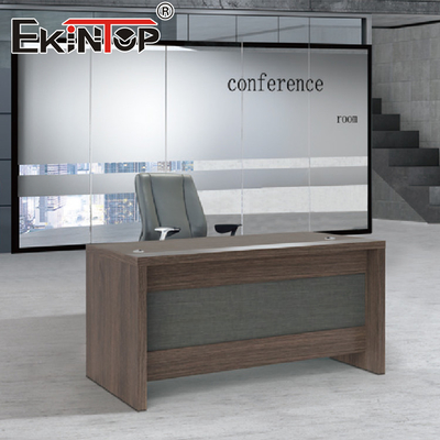 Modern Tasarım Ofisi Yönetici Masası 1400Wx700Hx760mm Yöneticiler İçin Kıdemli Yönetici