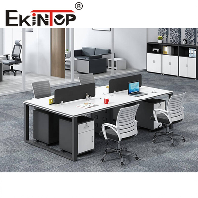 Modern Tasarım Bilgisayar Yazı Masası Kabinleri Ofis İş İstasyonu Bölmesi