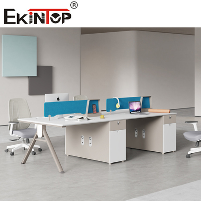 OEM Modüler Ofis İş İstasyonu Bilgisayar İş İstasyonu Masası Çevre Dostu