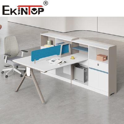 Modern İş İstasyonu Ofis Mobilyaları Modüler Açık İş İstasyonu Masası 2-6 Kişilik