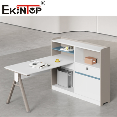 Modern İş İstasyonu Ofis Mobilyaları Modüler Açık İş İstasyonu Masası 2-6 Kişilik