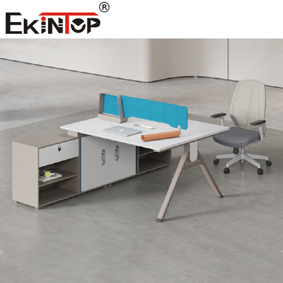 Modern İş İstasyonu Ofis Mobilyaları Modüler Açık İş İstasyonu Masası 2-6 Kişilik