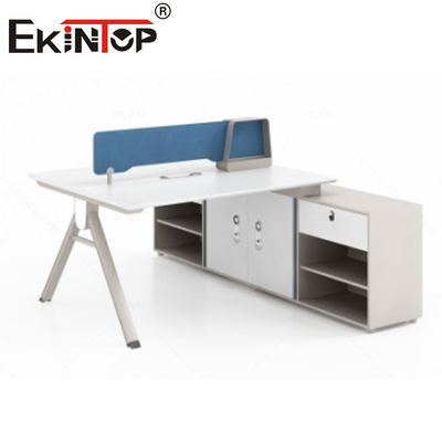 Modern İş İstasyonu Ofis Mobilyaları Modüler Açık İş İstasyonu Masası 2-6 Kişilik