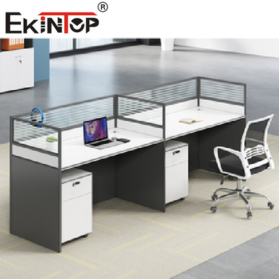 Serbest Kombine Modüler İş İstasyonu Masası Modern Ofis Bölme Mobilyaları