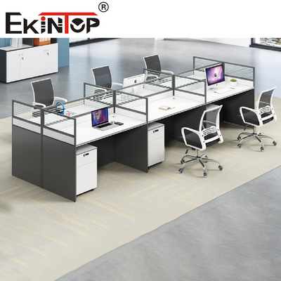 Serbest Kombine Modüler İş İstasyonu Masası Modern Ofis Bölme Mobilyaları