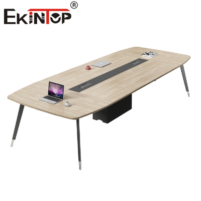 Modern Konferans Uzun Masa 10 Kişilik Toplantı Masası 5 Yıl Garanti