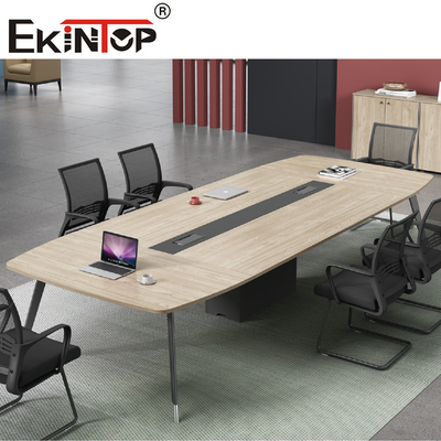 Modern Konferans Uzun Masa 10 Kişilik Toplantı Masası 5 Yıl Garanti