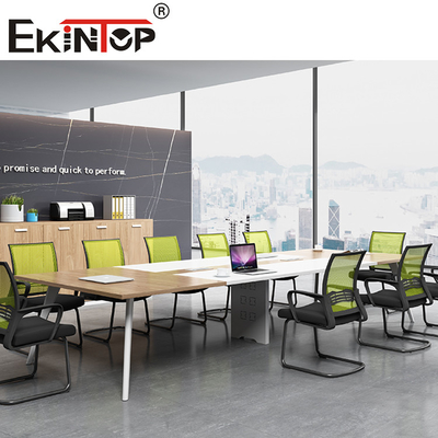 4 Ayaklı Modüler Konferans Masası Oturma 6 8 10 Kişilik Toplantı Odası İçin